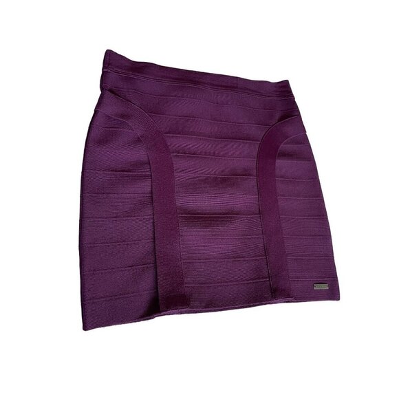 Guess Los Angeles Purple Bandage Skirt Size XS Short NEW - Picture 2 of 8